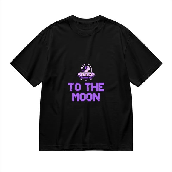 To The Moon, Astronaut Dog Print 1, T Shirt for Men, Vintage Graphic Tees Men, 23807178,S