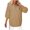 Yellow, variant on Inleife Women 2025 Fine Striped Smocked Cuffed Shirts Long Sleeve Collared Blouse With Pocket