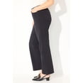thumbnail image 3 of Catherines Women's Plus Size Petite The Wide Leg Knit Jean, 3 of 5