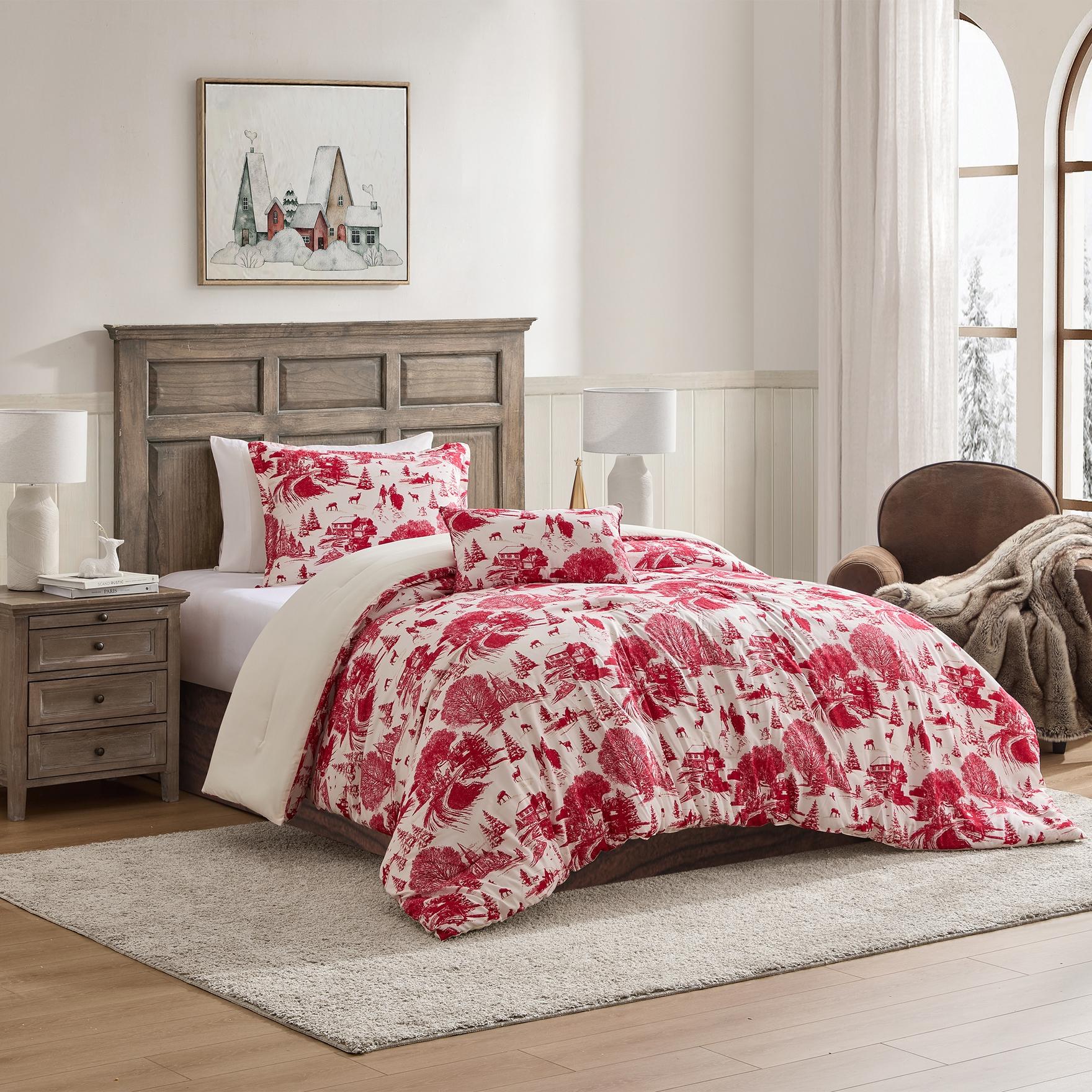 Hallmark Toile 3 Pc. Comforter Set