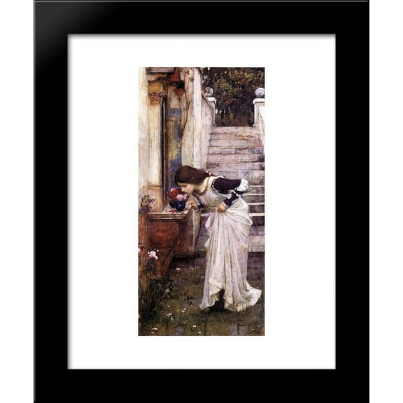 The Shrine 20x24 Framed Art Print by John William Waterhouse
