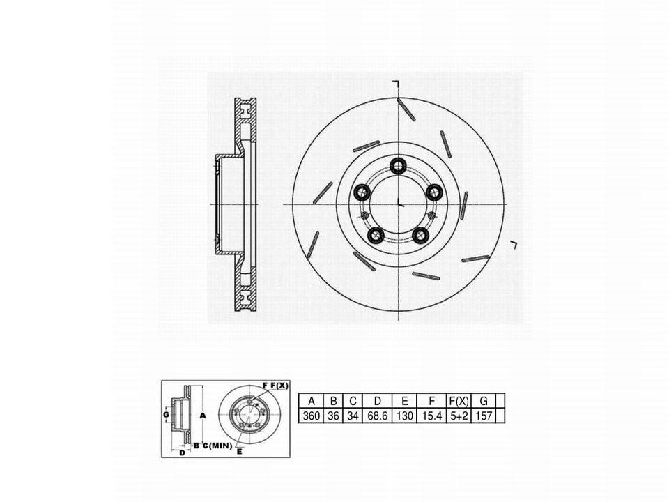 UltraHC Coated High Carbon Brake Rotor, Front Right UR004669