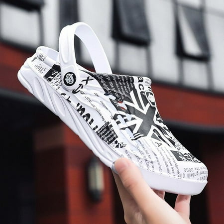 

Men Summer Shoes Sandals Men s Holes Sandals Hollow Breathable Flip Flops Croc Shoes Fashion Beach Slippers Big Size 47 48 49
