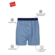 Underwear Boxers, 6-Pack, Moisture-Wicking Underwear, Soft Knit Jersey Boxers