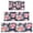 Pioneer Flower Floral-3, variant on Pioneer Flower Floral Print Pattern Kitchen Rugs Sets Of 3,Kitchen Runner Rugs Non Skid Washable,Decorative Kitchen Floor Mats for Kitchen,Sink,Laundry,17"x30" 17"x47" 17"x59"
