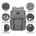 thumbnail image 2 of Mochila Antirrobo Para Portatil Color Gris, 2 of 4
