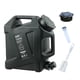 thumbnail image 1 of Contenedor de agua de 12 litros DYNWAVEMX portador de agua con grifo tapa de reemplazo Cubo de agua grande portátil jarra de almacenamiento de agua Negro, 1 of 8