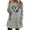 03-Gray, variant on Fleece Sweatshirts For Women Winter Warm Fuzzy Sweater Womens Long Sleeve Round Neck Pullover Sweatshirt