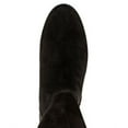 thumbnail image 3 of INC Womens Black Radella Block Heel Zip-Up Leather Boots 8 M, 3 of 4