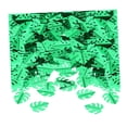 thumbnail image 3 of Confeti de hojas tropicales Brillantes Soledad verde PARA mesa de boda baby Shower, 3 of 10