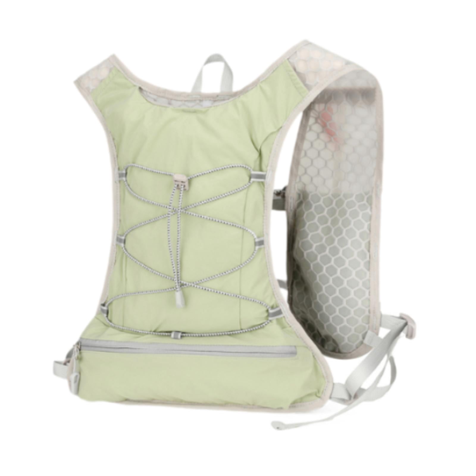 LOVIVER Hydration Vest Backpack Breathable Sport Bag for Mountaineering Hiking Trail Green