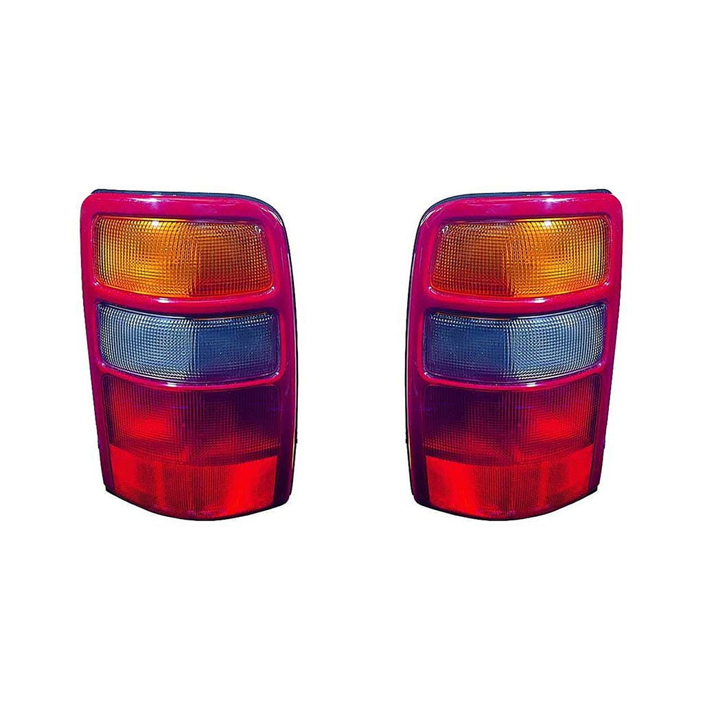 CarLights360 For 2000 2001 2002 2003 GMC YUKON Tail Light Pair Driver