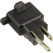 15-Amp to 20-Amp Plug Adapter, 20-Amp Socket to 15-Amp U.S 3 Prong Plug