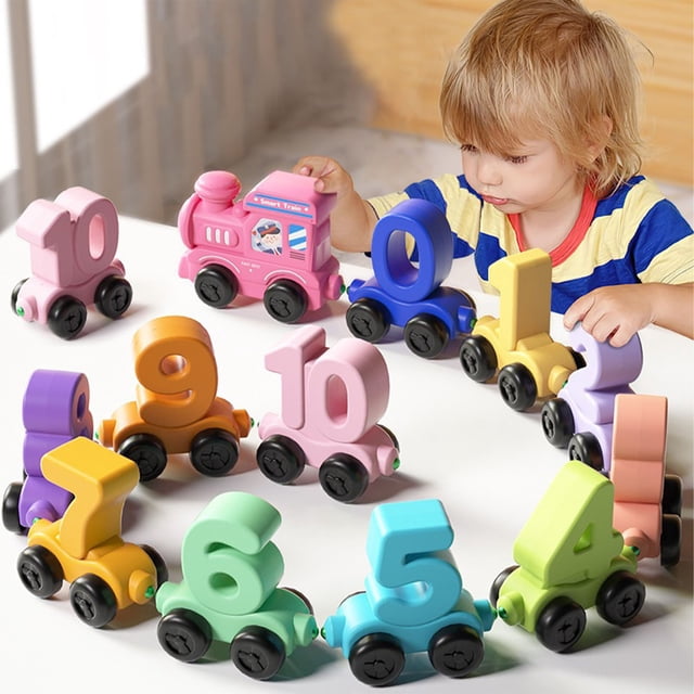 Xihbxyly Ofertas Por Menos de 10 Dolares Jugues Detrinched Magnético Bloques de Construcción Digitales Rompecabezas de Iluminación Juguetes para Niños y Niñas Juguetes