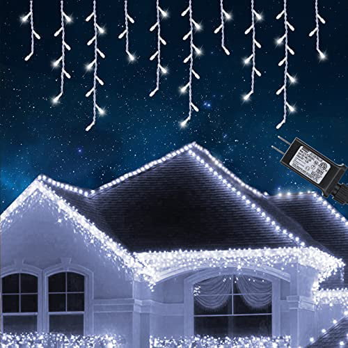 360 LED Bright White Snowing Christmas Xmas Decoration Indoor or Outdoor Lights 