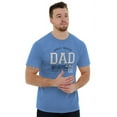 thumbnail image 4 of Fathers Day World's Greatest Dad No 1 Men's Graphic T Shirt Tees Brisco Brands S, 4 of 6