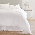 thumbnail image 2 of Pom Pom at Home Parker Linen Duvet Cover Set, 2 of 6