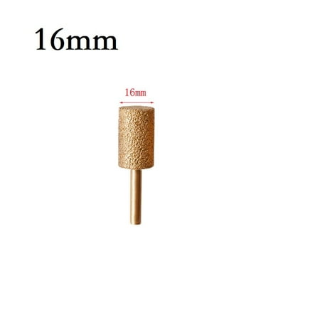 

BCLONG 12-25Mm Cylinder Grinding Head 6Mm Shank Polishing Carving Deburring Jade Stone