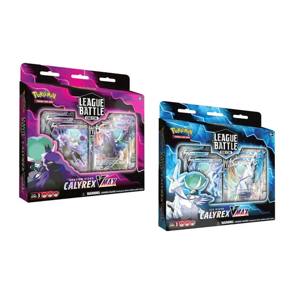 Caja de Cartas Pokémon Ice Rider Calyrex V Max o Shadow Rider V Max Pokémon
