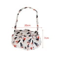 thumbnail image 4 of Cesta recolectora de huevos, cesta para huevos con 7 bolsas, cesta recolectora de huevos con asa, bolsa porta huevos para patio, jardín, ama de casa, Pollo De Cola Roja, 4 of 9