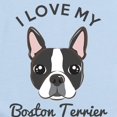 thumbnail image 2 of CafePress - I Love My Boston Terrier Infant Bodysuit - Baby Light Bodysuit, Size Newborn - 24 Months, 2 of 4