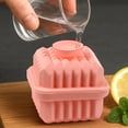 thumbnail image 4 of Large Silicone Ice Cube Tray (3 Pack),Whiskey Ice Cubes Mold,Make 2Inch Square Ice for Whiskey,Cocktails and Drinks,Premium Silicone,BPA Free, 4 of 9