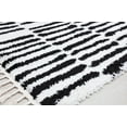 thumbnail image 6 of Rugs America BT30D White Rain Geometric/Stripe Modern White Area Rug, 2'6" x 4', 6 of 6