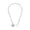 E, variant on Jewelry Chunky Gold Necklace Lock Padlock Locket Pendant Coin Curb Chain Layering Chain Jewelry Gift for Men Women