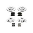thumbnail image 3 of PowerStop Front and Rear Z23 Evolution Sport Carbon-Fiber Ceramic Brake Pad and Drilled & Slotted Rotor Kit Fits: LEXUS Select Models K4072, 3 of 10