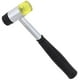 thumbnail image 1 of Martillo con doble cabeza para artesanías de joyería de cuero de madera Sincero  Hogar, 1 of 1