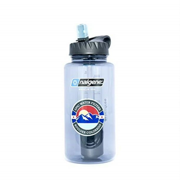 Epic Nalgene OG Water Filtration Bottle Wide Mouth 32 oz American