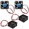 thumbnail image 3 of Ventilador De Refrigeración De 2,4 W Para Impresora 3D De 4 Piezas, Ventilador De Refrigeración De Viento Fuerte De Poco Ruido Con Eje De Aceite, Accesorios De Impresora 3D, Para, 3 of 7