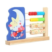 Toy Bead Arithmetic Abacuses Educational Computing Rack Wooden Child