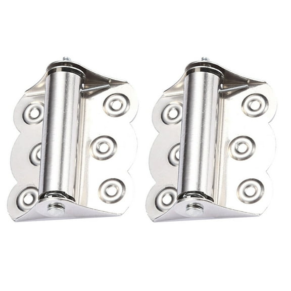 WHAMVOX  2 Pcs Cabinet Door Hinge for Hinges Kitchen Cabinets Silver