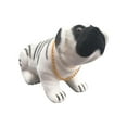 thumbnail image 2 of Decoración para salpicadero de coche con forma de perro que asiente con la cabeza, bonito regalo para amantes de los perros, accesorio para coche. Blanco, 2 of 9