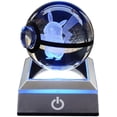 thumbnail image 1 of 3D Crystal Ball Night Light, LED Anime Table lamp , USB Touch 7 Color Change Light for Kids Bedroom 6CM Ball (pkc), 1 of 5