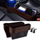 thumbnail image 1 of Conso Automática Portavasos Asiento de Automóvil Relleno de Espacios Organizador Multifuncional Caja macenamiento para Teléfonos marrón Macarena organizador de asiento de coche, 1 of 6