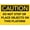 Warning Sign 2, variant on Caution Do Not Smoke Eat Drink in This Area Metal Aluminum Sign 12 x 8 Inches - Pre-Drilled Holes for Easy Mounting, Indoor Outdoor Use for Fence, Door, Gate, Lab