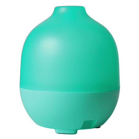MAINSTAYS AROMATHERAPY ESSENTIAL OIL DIFFUSER, COOL MIST, TEAL, 100ML