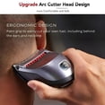 thumbnail image 2 of EXLEAF Hair Clippers Shortcut Self-Haircut Kit for Men, Usb Rechargeable Cordless Electric Hair Trimmer Professional Hair Cutting Machine Shortcut Self Grooming Haircut Kit with 9 Combs, 2 of 7