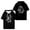 Black, variant on Gigi Perez At The Beach In Every Life Tour Hooded T-shirt Women Men Short Sleeve Tee Casual Fashion Tops