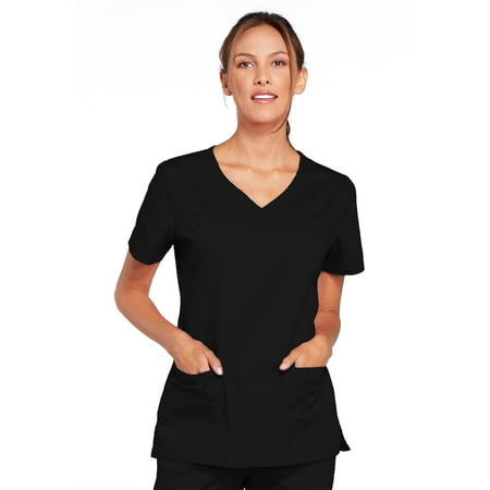 

Cherokee Workwear Core Stretch Women s Scrubs Top V-Neck 4727