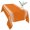 Orange, variant on Thanksgiving Table Cloth Waterproof Tablecloths, Fall Luxurious Orange White Striped Harvest Autumn Tablecloth Dining Table Cover for Kitchen Party Tabletop Outdoor, Rectangle Tablecloth 52x70 Inch