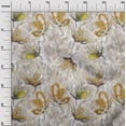 thumbnail image 2 of oneOone Cotton Jersey Yellow Fabric Flower Watercolor Diy Clothing Quilting Fabric Print Fabric By Yard 58 Inch Wide, 2 of 4