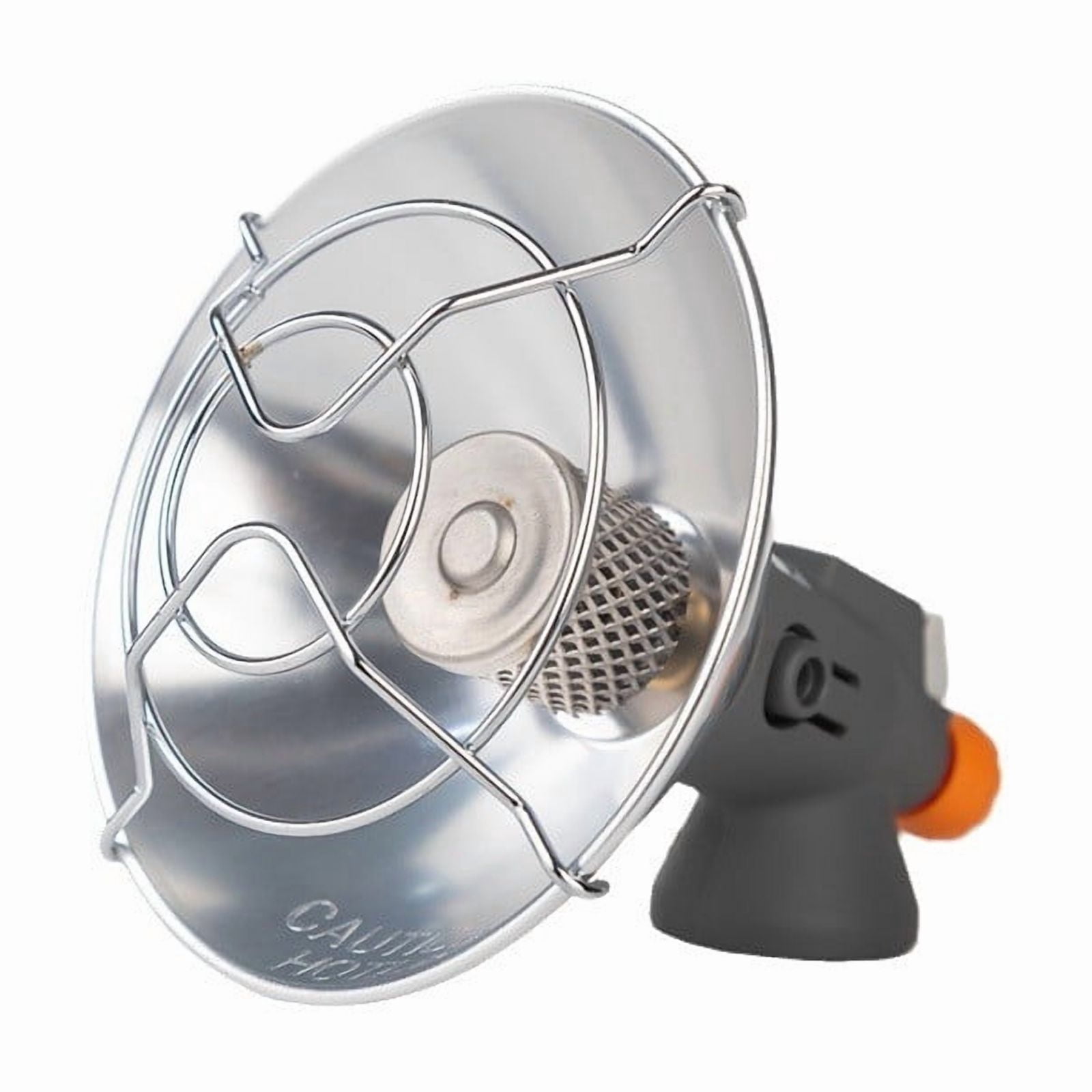 Hxlamzoo Outdoor Heater Portable Camping Gas Stove with Press Ignition & Storage Box, Stainless Steel Mini Winter Tent Heater for Fishing