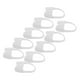 thumbnail image 5 of Protector Bucal, 10 Piezas Protector Nocturno De Goma Pequeño Para Rechinar Los Dientes, 5 of 7