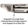 thumbnail image 3 of Correll 17-27"H Adjustable Heavy Duty Blow-Molded Folding Table in Gray Granite, 3 of 3