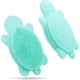 thumbnail image 1 of wonima11 Soft and Gentle Silicone Body Scrubber, Pure Silicone Turtle Shaped Shower Brush Easy to Clean Exfoliating Bath Brush Suitable for Boys and Girls(Mint), 1 of 1