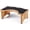Black, variant on StrongTek Enhanced Squatting Toilet Stool, Wooden Potty Stool for Bathroom Sturdy 350 lbs Capacity Kids, Adults & Seniors