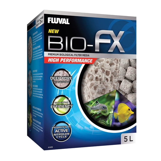 Medio filtrante biológico para acuarios Fluval BIO-FX 5L
